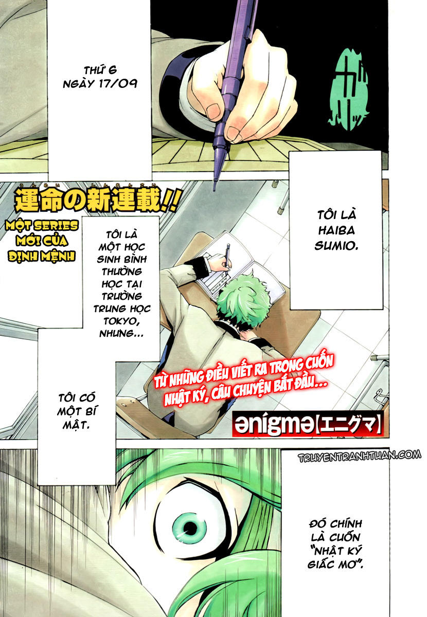 Enigma Chapter 1 - Trang 1