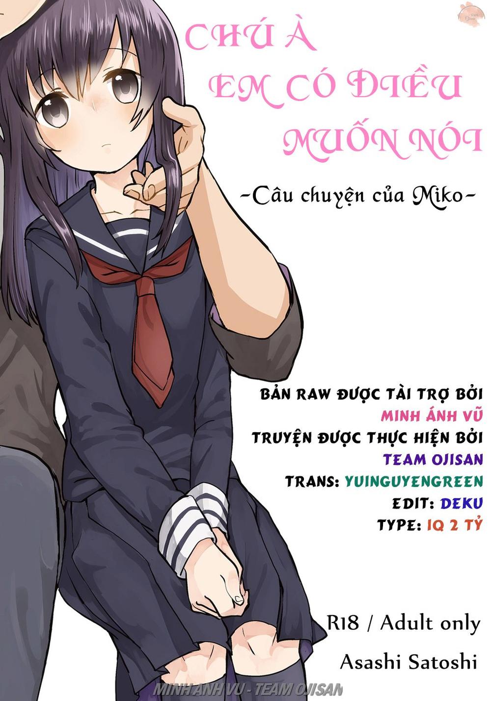 Câu Chuyện Của Miiko Chapter 1 - Trang 0