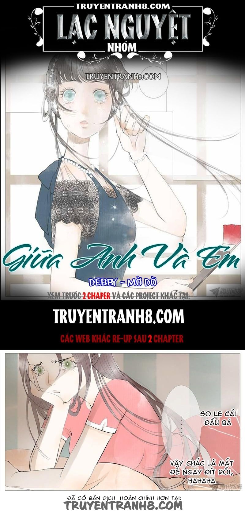 Giữa Anh Và Em Chapter 7 - Trang 0