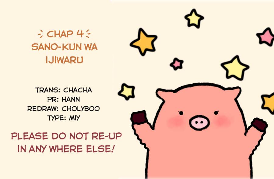 Sano-Kun Wa Ijiwaru Chapter 4 - Trang 0