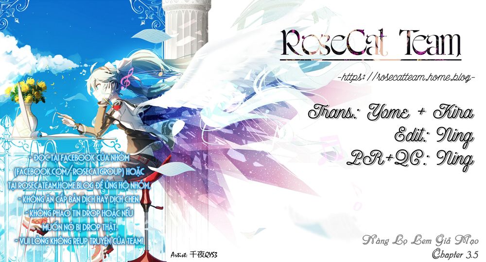 Nàng Lọ Lem Giả Mạo Chapter 3.5 - Trang 1