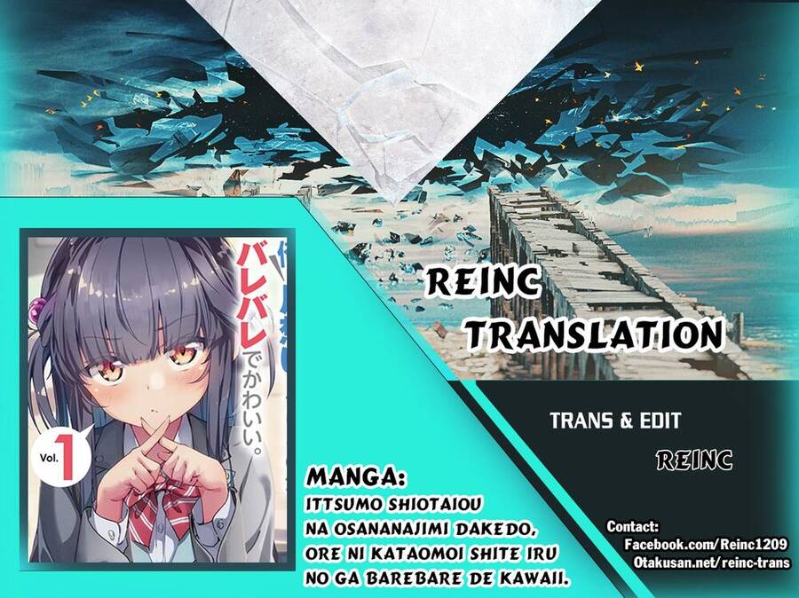 Itsumo Shiotaiou Na Osananajimi Dakedo, Ore Ni Kataomoi Shite Iru No Ga Barebare De Kawaii Chapter 1.2 - Trang 0