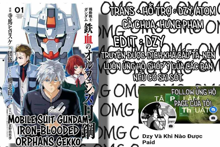 Mobile Suit Gundam Iron-Blooded Orphans Gekko Chapter 5 - Trang 0