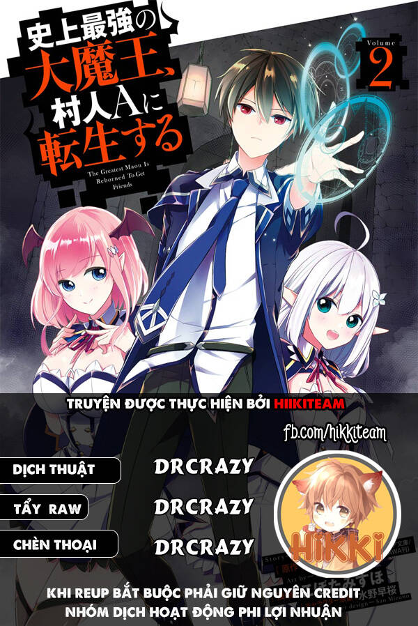 Shijou Saikyou No Daimaou, Murabito A Ni Tensei Suru Chapter 26 - Trang 0