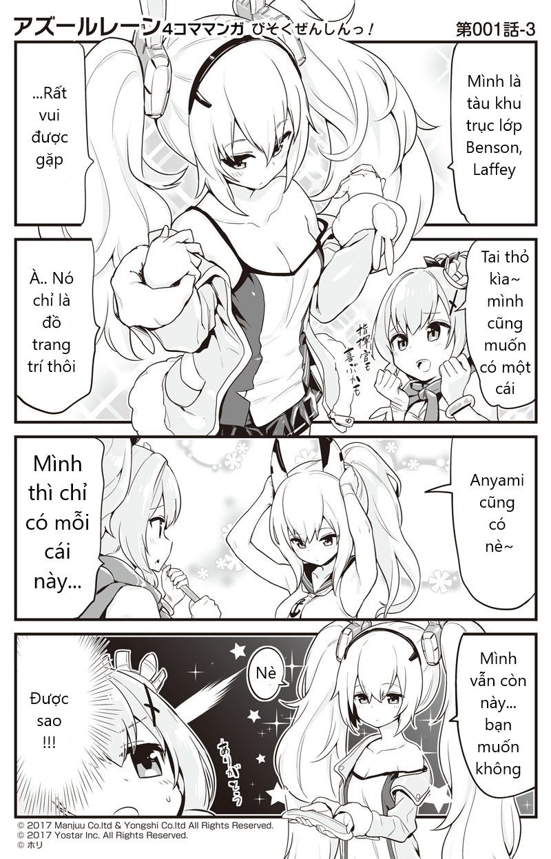 Azur Lane 4Koma Chapter 1.3 - Trang 0