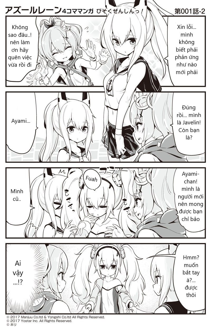 Azur Lane 4Koma Chapter 1.2 - Trang 0