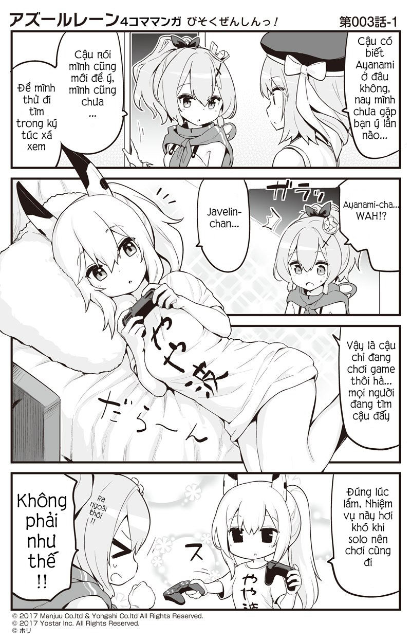 Azur Lane 4Koma Chapter 3 - Trang 0