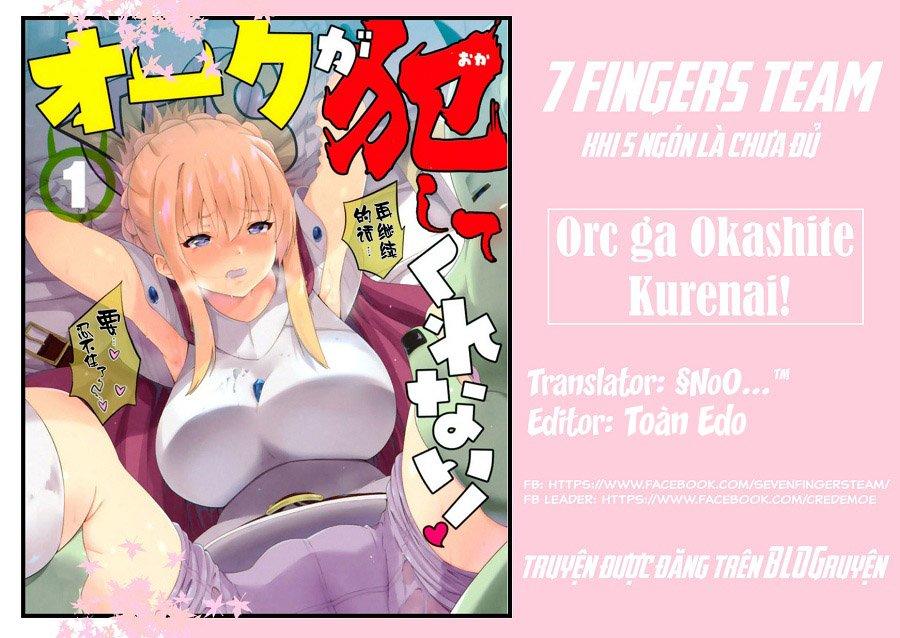 Orc Ga Okashite Kurenai! Chapter 9 - Trang 0