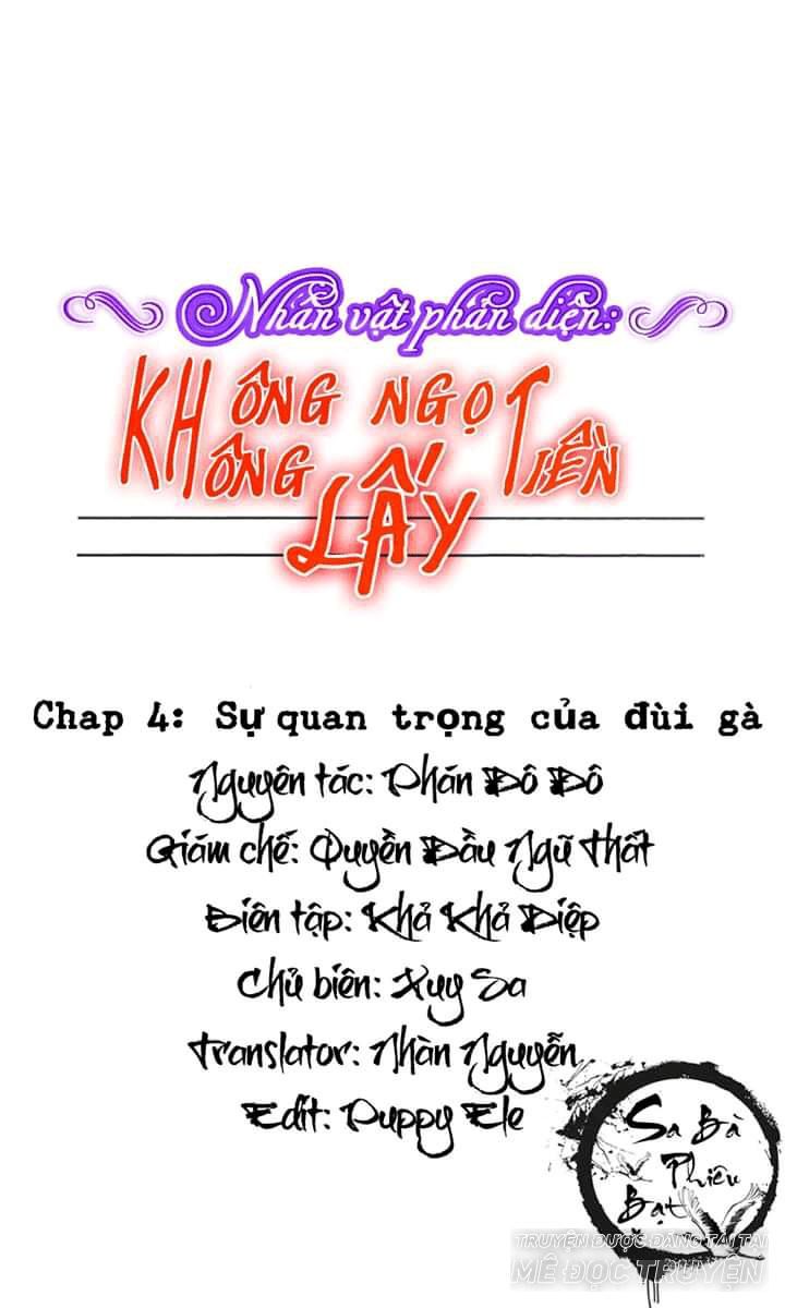 Nhân Vật Phản Diện: Không Ngọt Không Lấy Tiền Chapter 4.2 - Trang 0