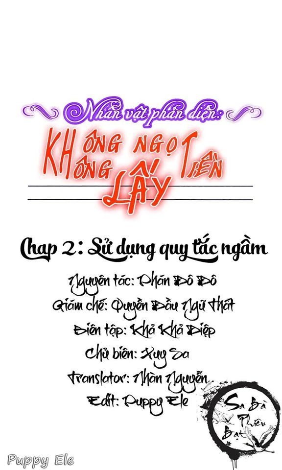 Nhân Vật Phản Diện: Không Ngọt Không Lấy Tiền Chapter 2.1 - Trang 0