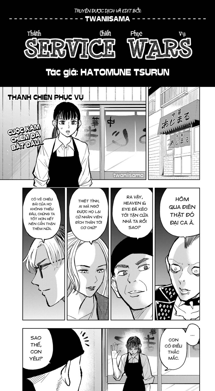 Service Wars - Thánh Chiến Phục Vụ Chapter 11 - Trang 0