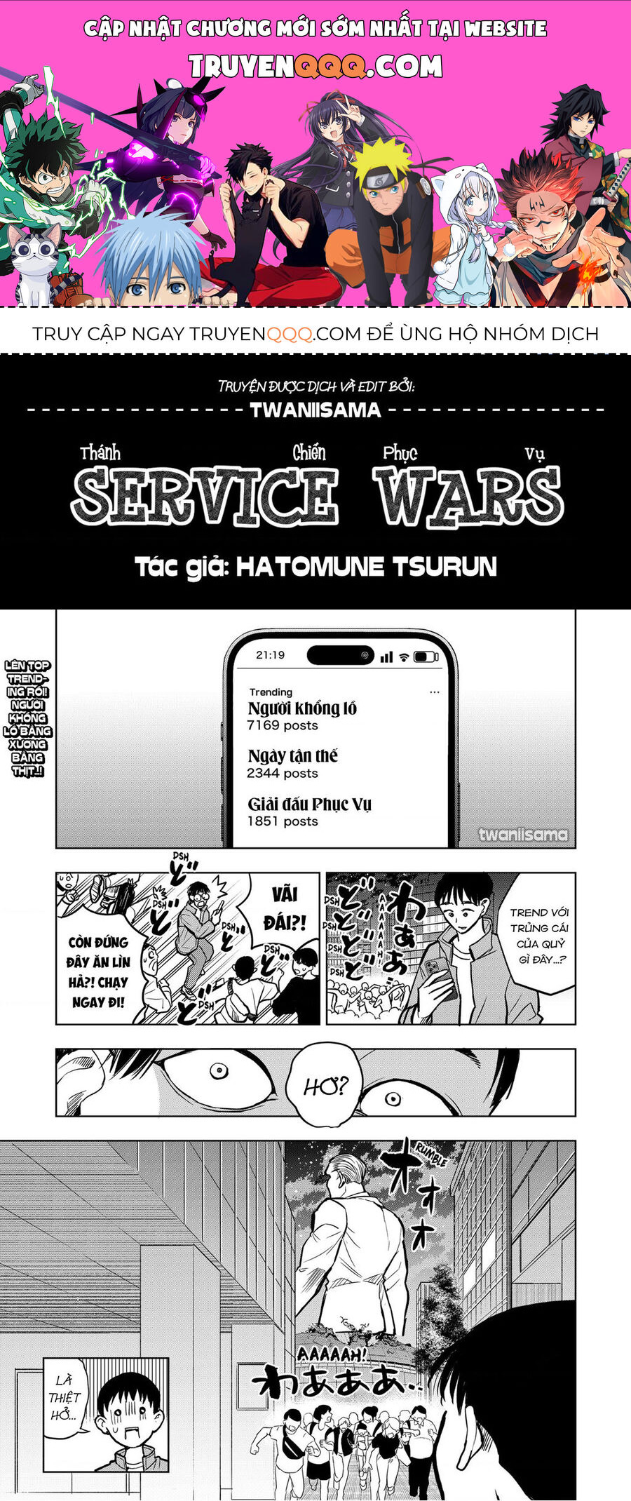 Service Wars - Thánh Chiến Phục Vụ Chuong 36 - Trang 0
