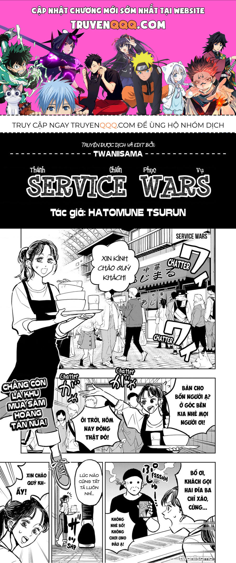 Service Wars - Thánh Chiến Phục Vụ Chuong 37 - Trang 0