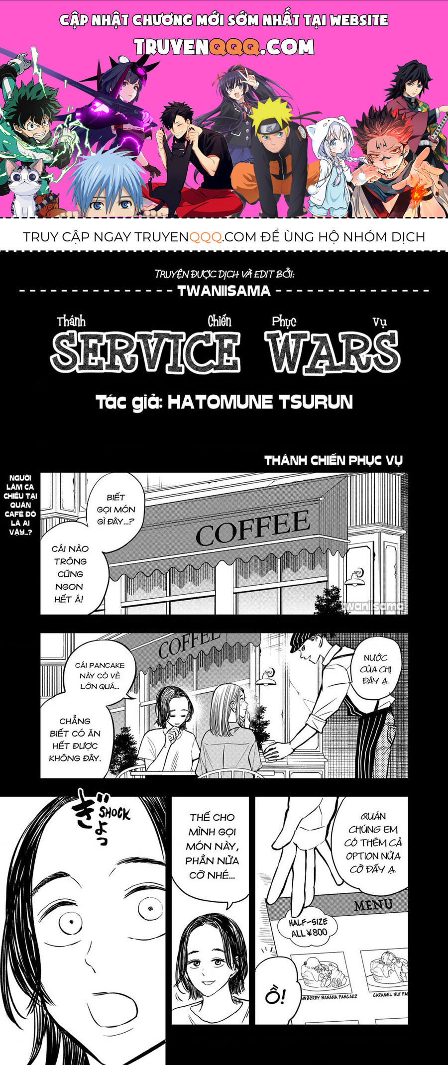 Service Wars - Thánh Chiến Phục Vụ Chuong 29 - Trang 0