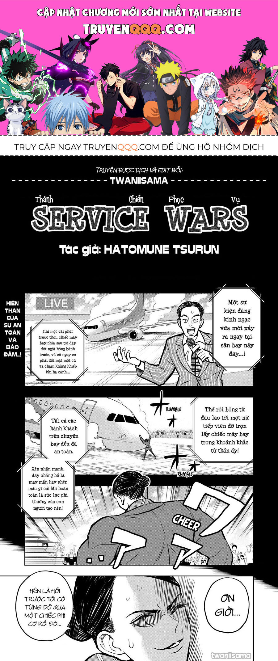 Service Wars - Thánh Chiến Phục Vụ Chuong 34 - Trang 0