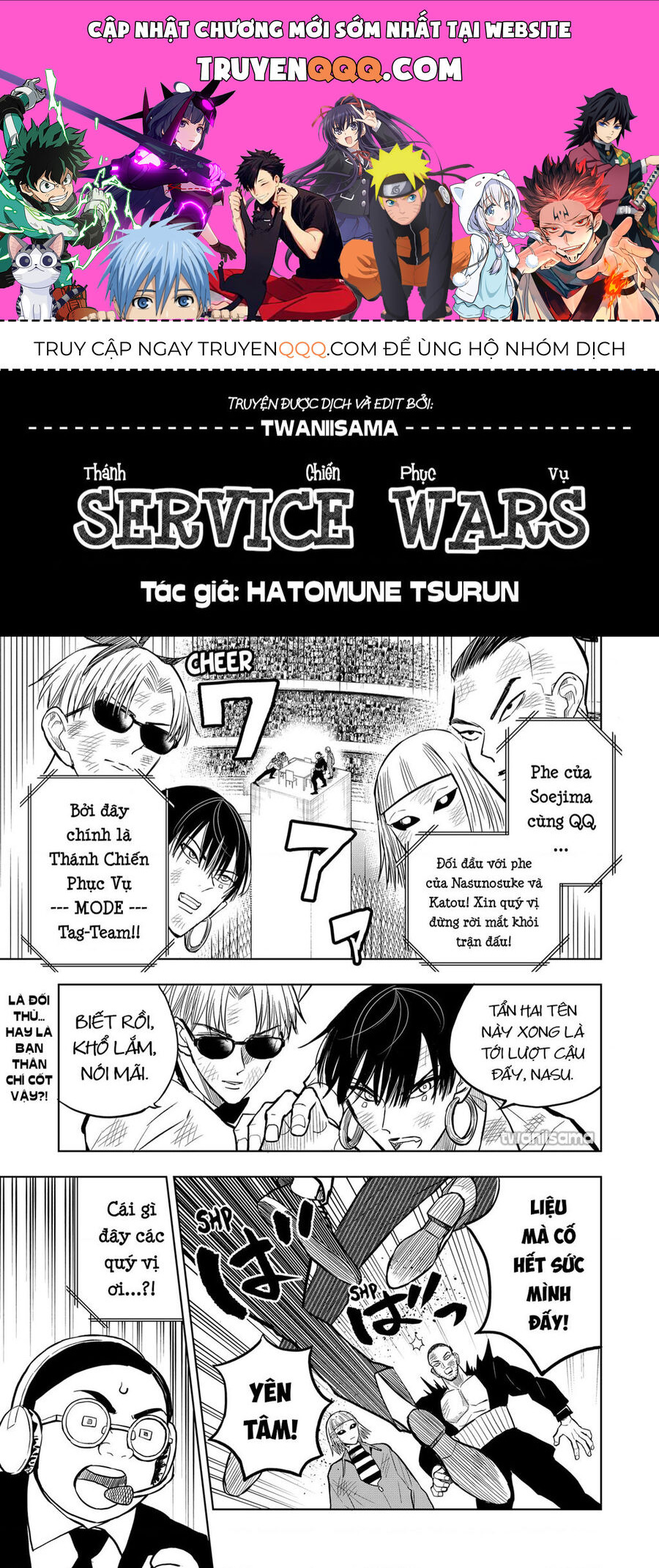 Service Wars - Thánh Chiến Phục Vụ Chuong 27 - Trang 0