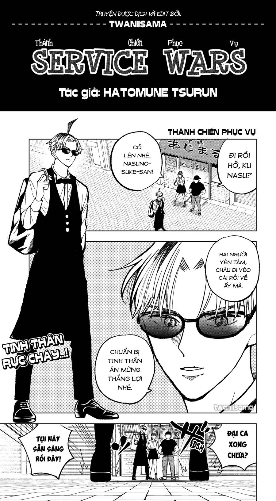 Service Wars - Thánh Chiến Phục Vụ Chapter 12 - Trang 0