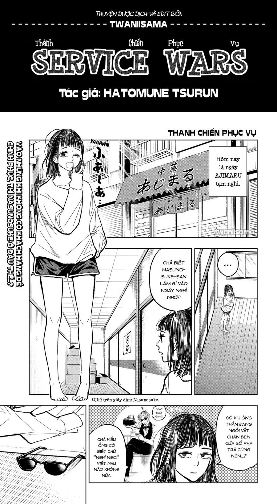 Service Wars - Thánh Chiến Phục Vụ Chuong 7 - Trang 0