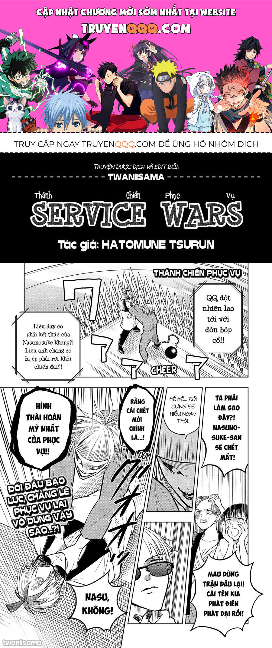 Service Wars - Thánh Chiến Phục Vụ Chuong 30 - Trang 0