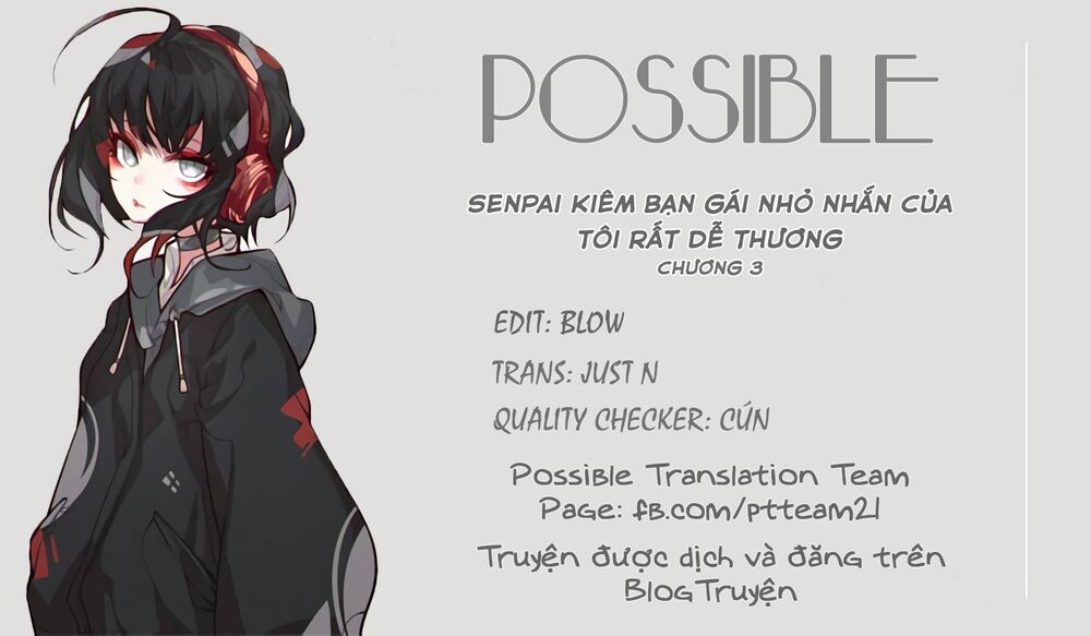 Senpai Kiêm Bạn Gái Nhỏ Nhắn Của Tôi Rất Dễ Thương Chapter 3 - Trang 1