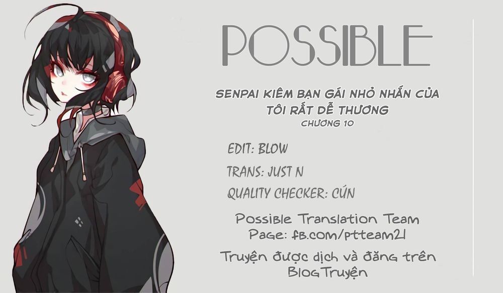 Senpai Kiêm Bạn Gái Nhỏ Nhắn Của Tôi Rất Dễ Thương Chapter 10 - Trang 1