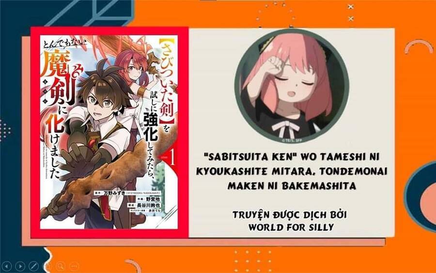 "Sabitsuita Ken" Wo Tameshi Ni Kyoukashite Mitara, Tondemonai Maken Ni Chapter 12.2 - Trang 0