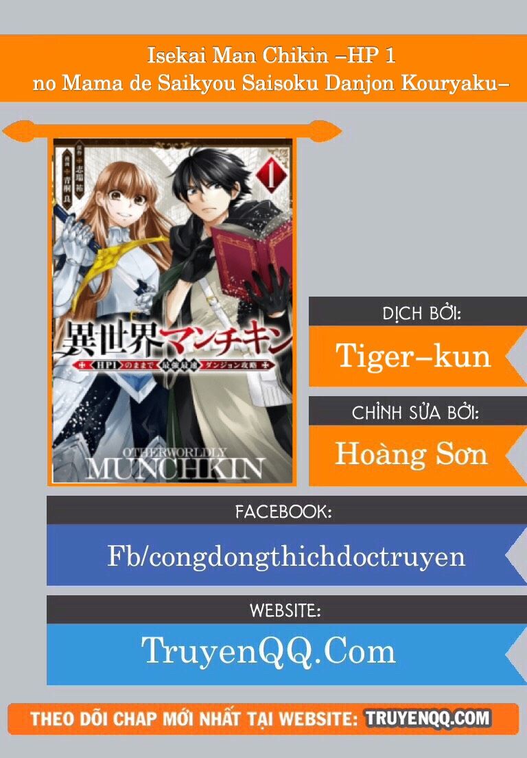 Isekai Man Chikin -Hp 1 No Mama De Saikyou Saisoku Danjon Kouryaku Chapter 1 - Trang 0