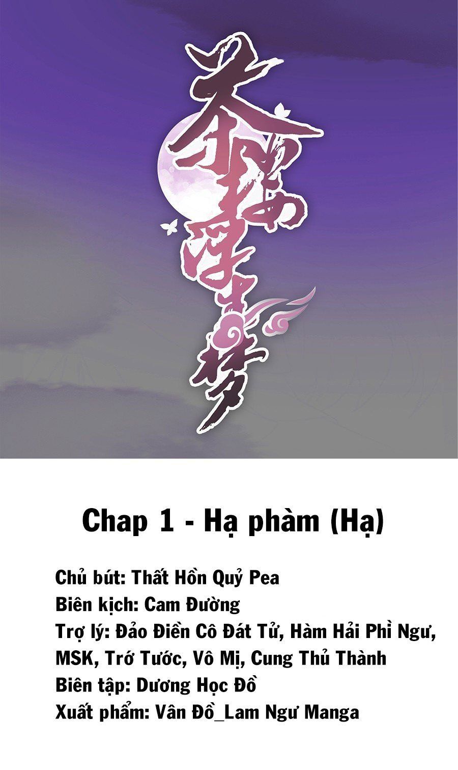 Lầu Trà Thủy Sinh Mộng Chapter 2 - Trang 0
