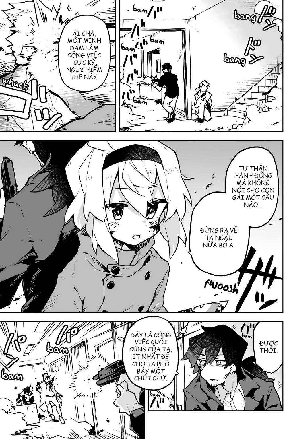 The Story Of A Terrifying Hitman And A Little Girl Chapter 9 - Trang 0