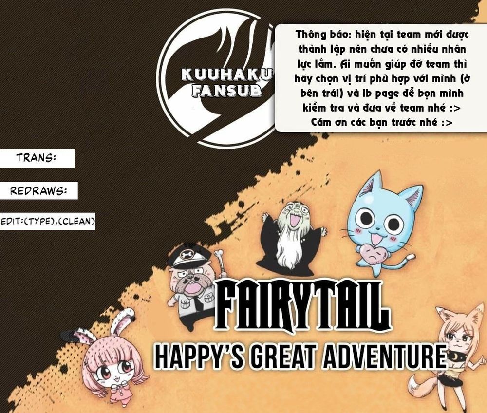Hội Pháp Sư: Chuyến Phiêu Lưu Kì Thú Của Happy Chapter 12 - Trang 1