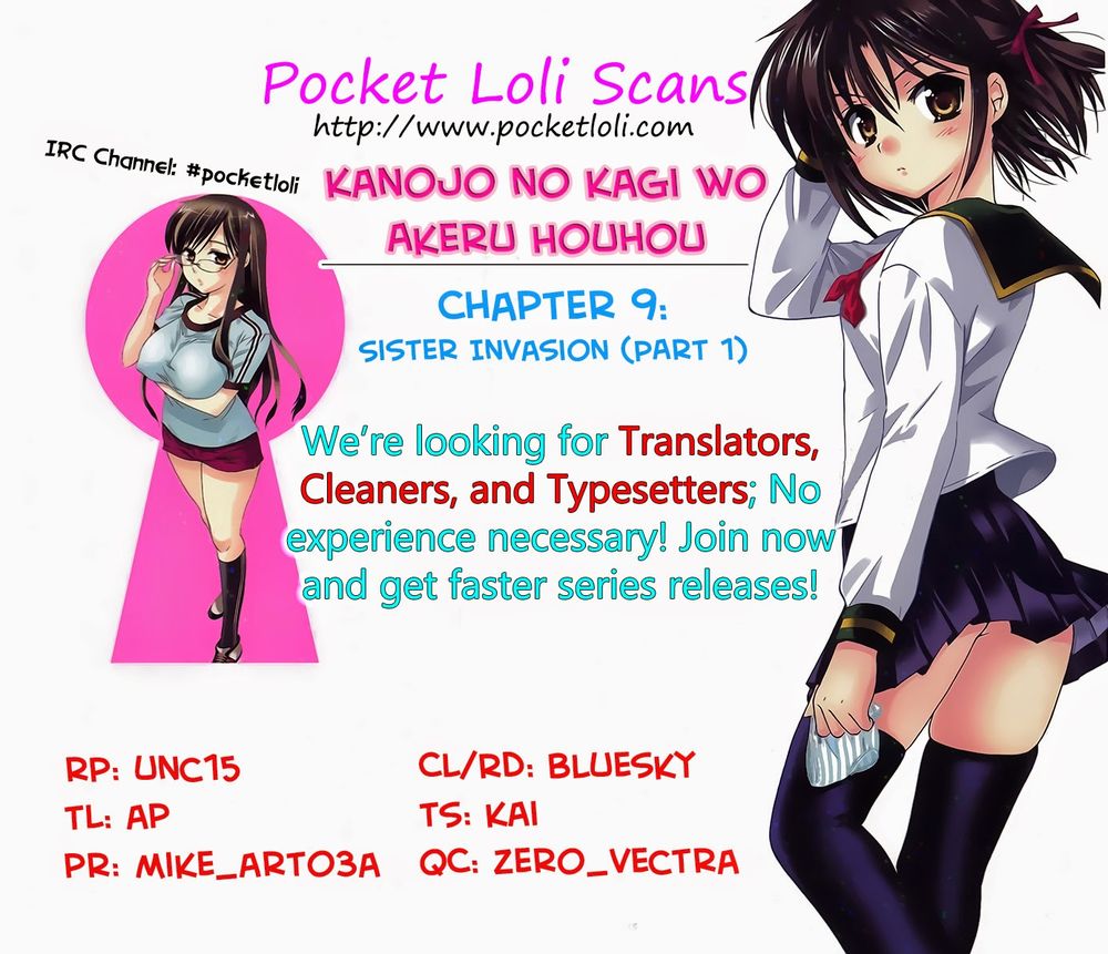 Kanojo No Kagi Wo Akeru Houhou Chapter 9 - Trang 0