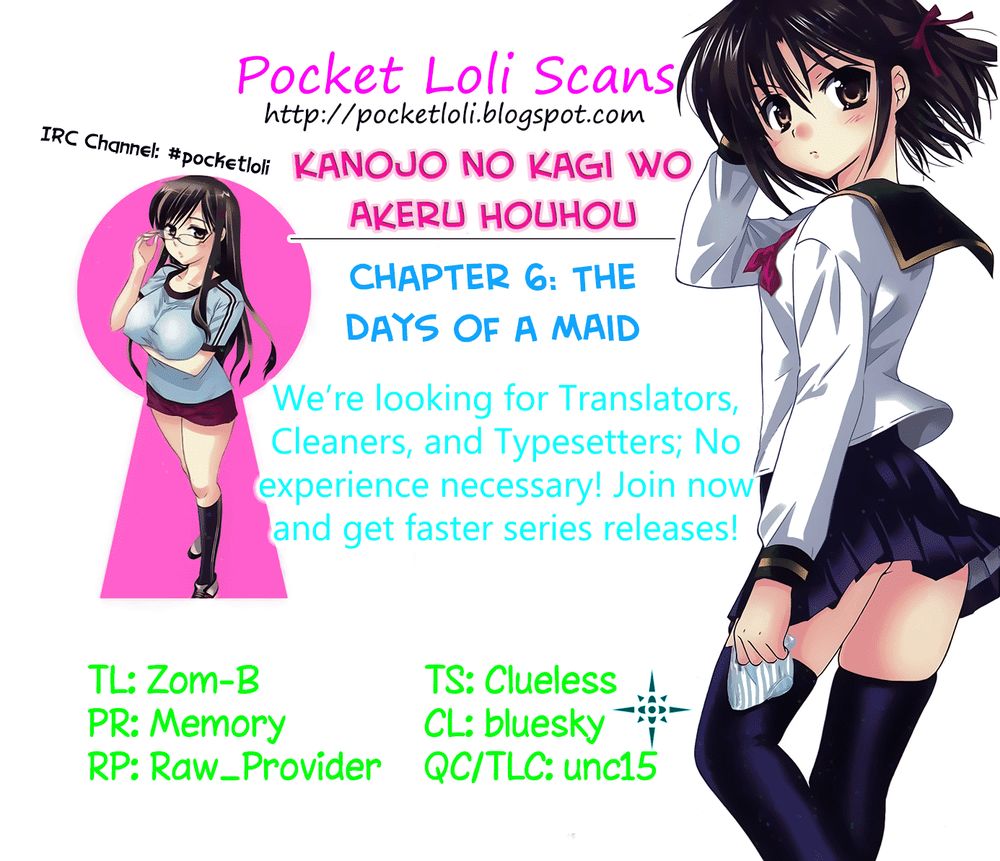 Kanojo No Kagi Wo Akeru Houhou Chapter 6 - Trang 0