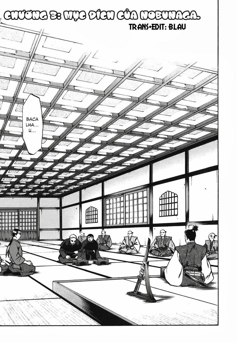 Nobunaga No Chef - Đầu Bếp Của Nobunaga Chapter 3 - Trang 0