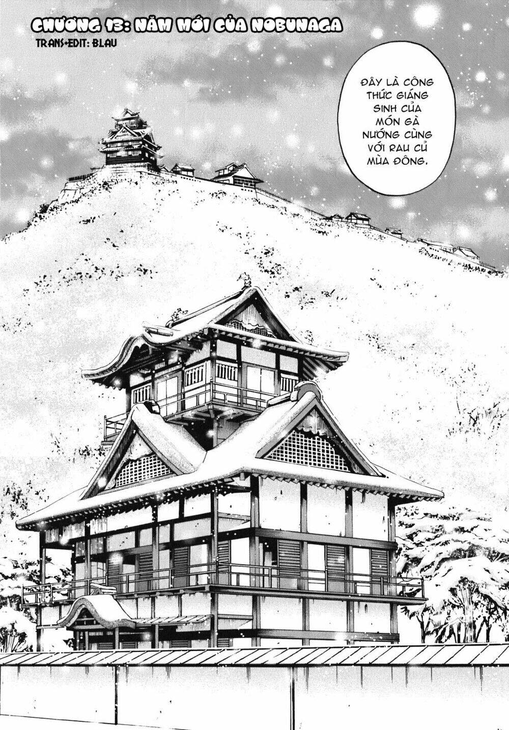 Nobunaga No Chef - Đầu Bếp Của Nobunaga Chapter 13 - Trang 0