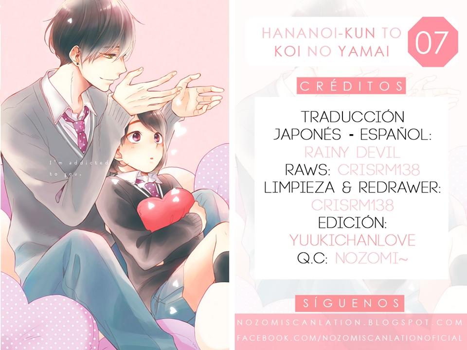 Hananoi-Kun To Koi No Yamai Chapter 7 - Trang 1