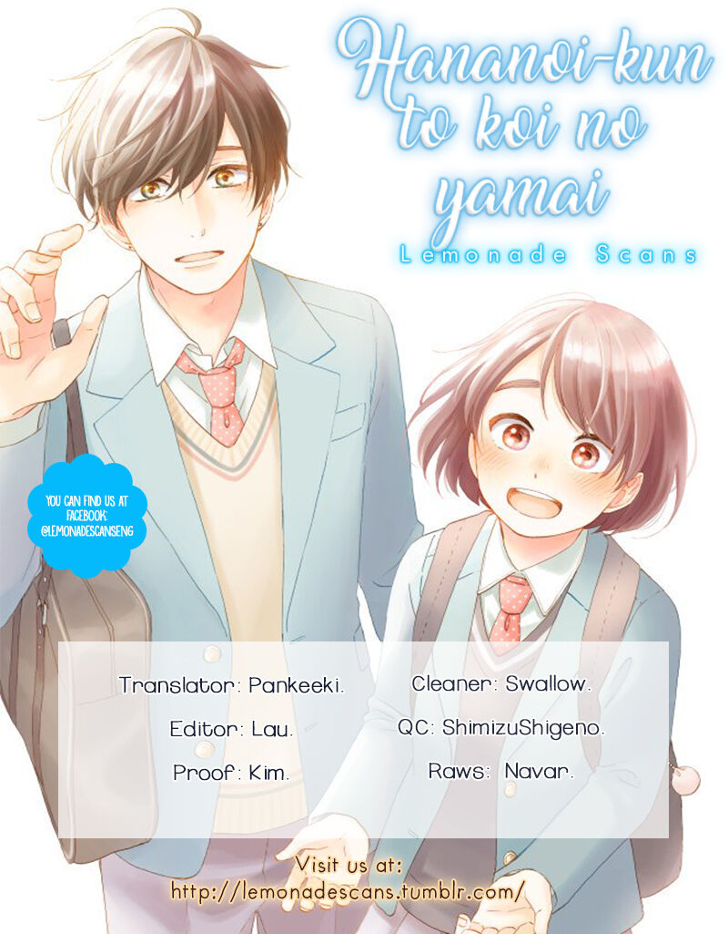 Hananoi-Kun To Koi No Yamai Chapter 14 - Trang 1