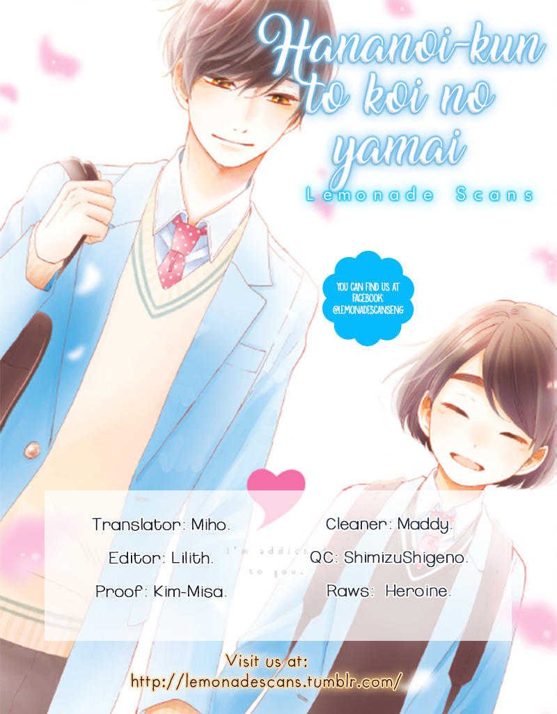 Hananoi-Kun To Koi No Yamai Chapter 8 - Trang 1