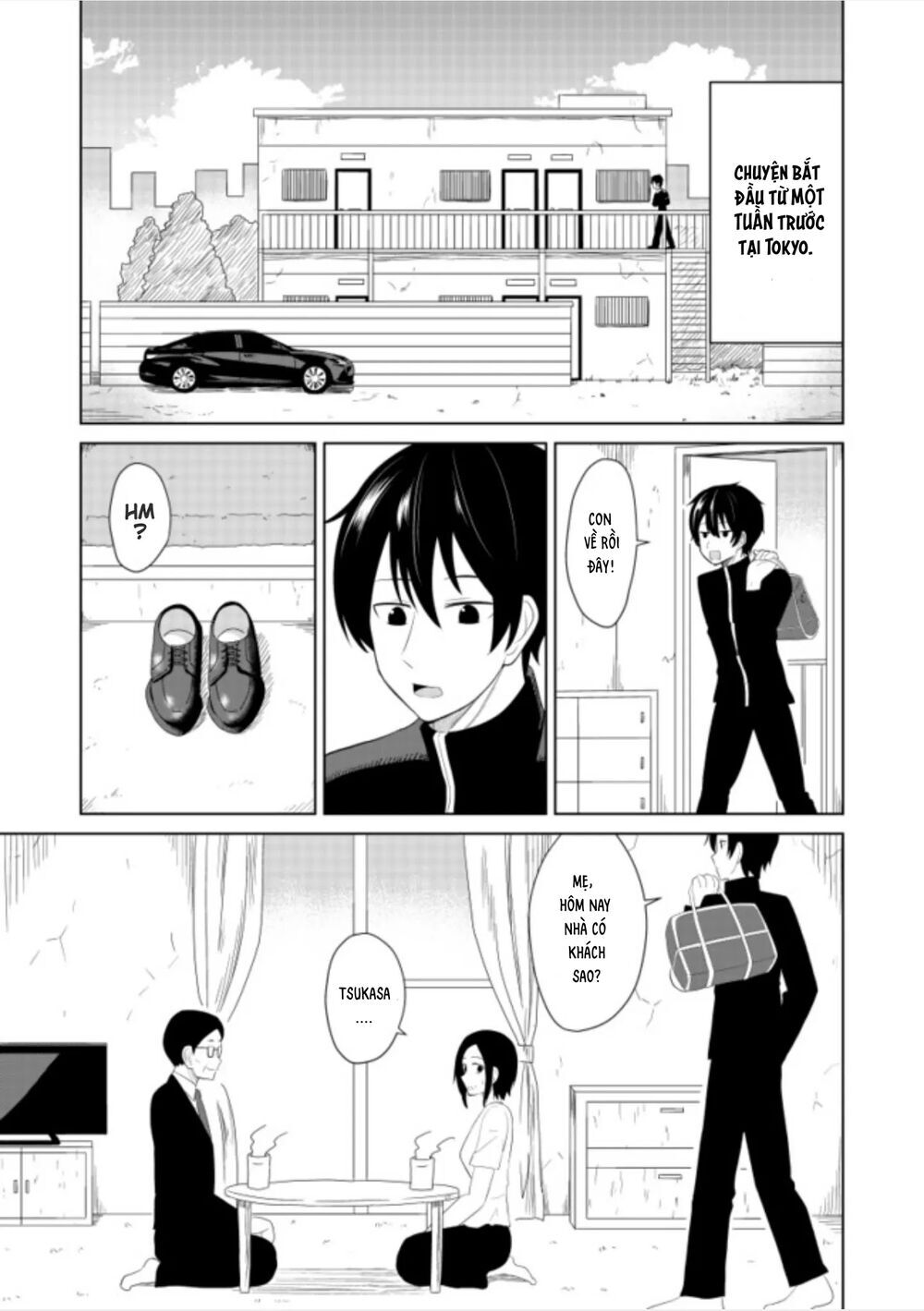 Chou Onna Kirai Na Ore Ga Isekai No Joshi-Ko Ni Ryugaku Suru Koto Ni Natta Chapter 2 - Trang 0