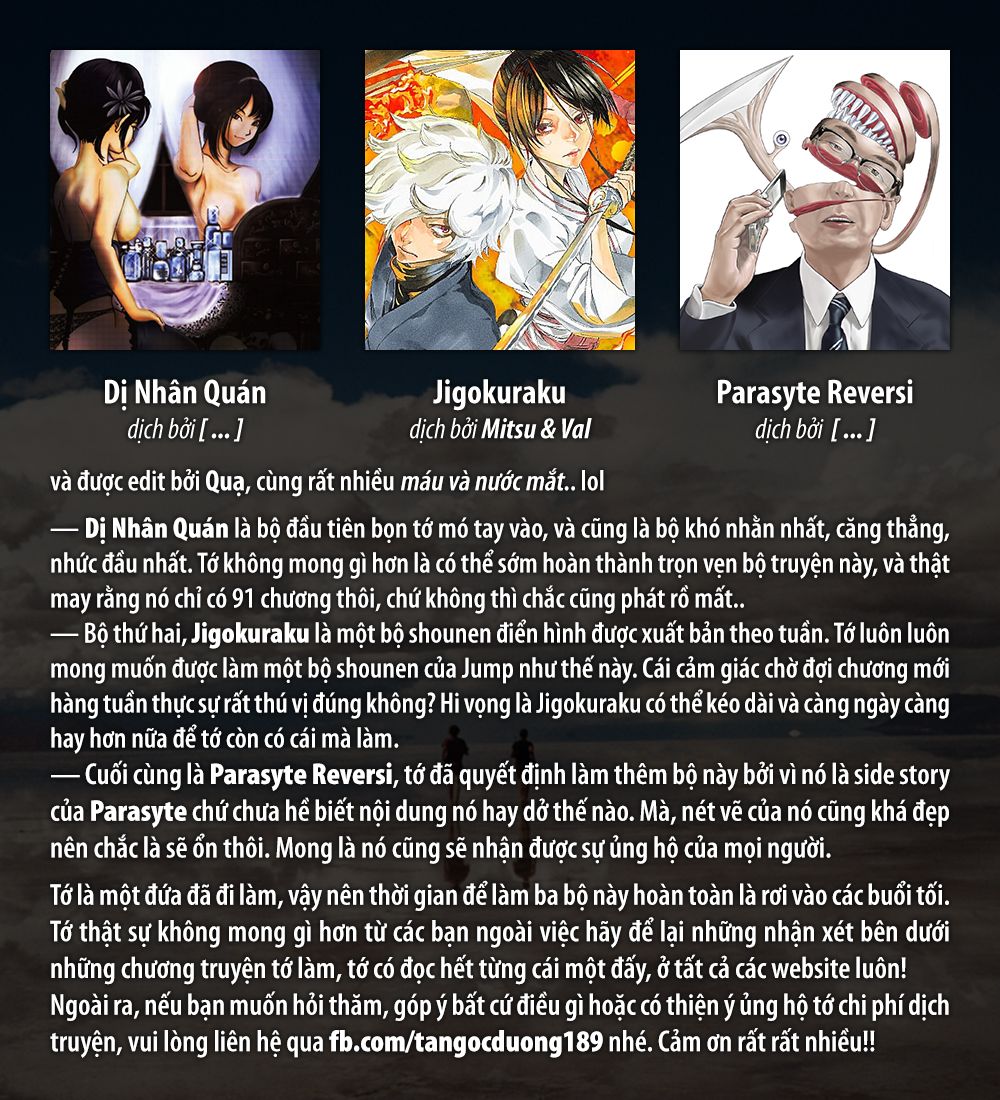 Parasyte Reversi Chapter 2 - Trang 0