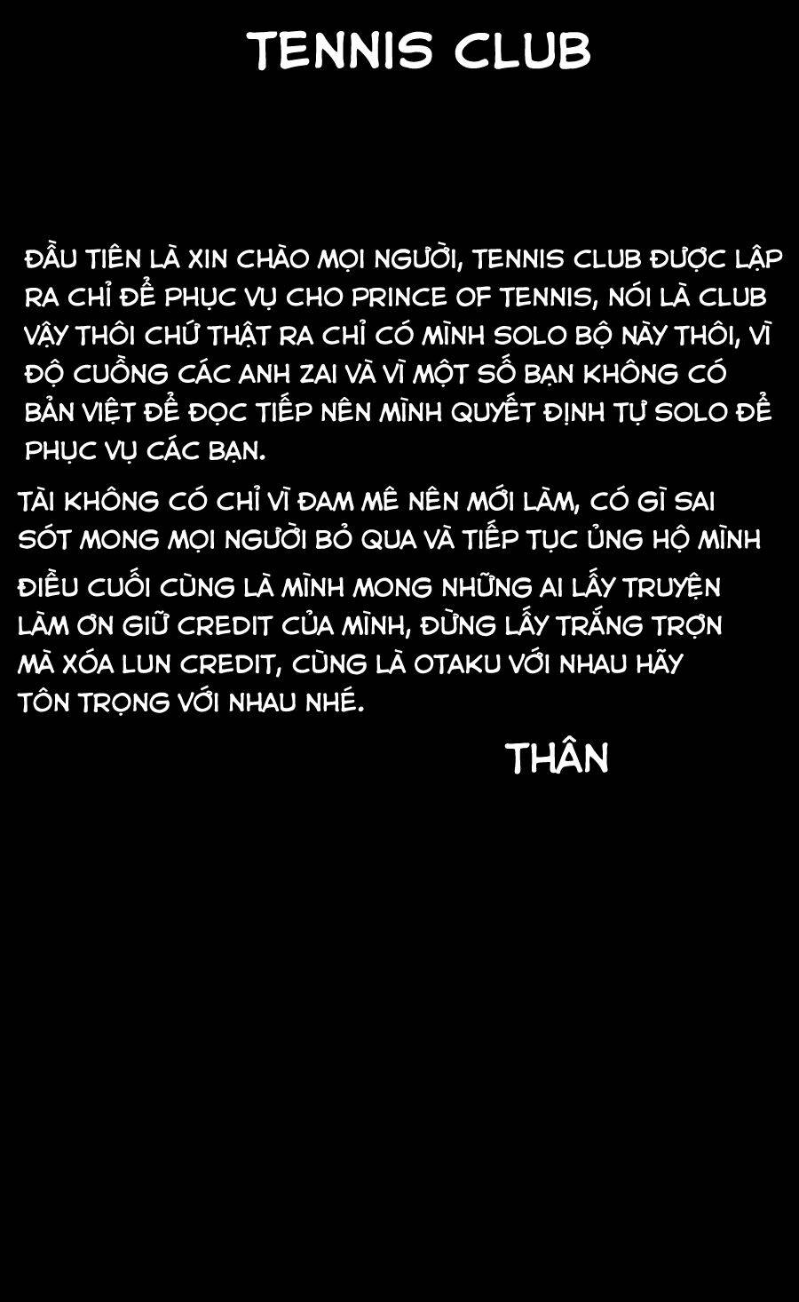 Hoàng Tử Tennis Chapter 376 - Trang 0