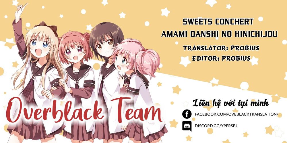 Sweets Conchert - Amami Danshi No Hinichijou Chapter 2 - Trang 0
