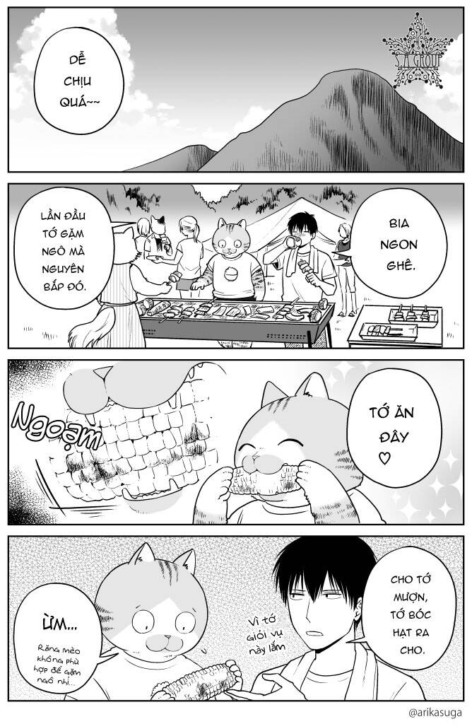Công Ty Làm Việc Cùng Với Mèo Chapter 4 - Trang 0