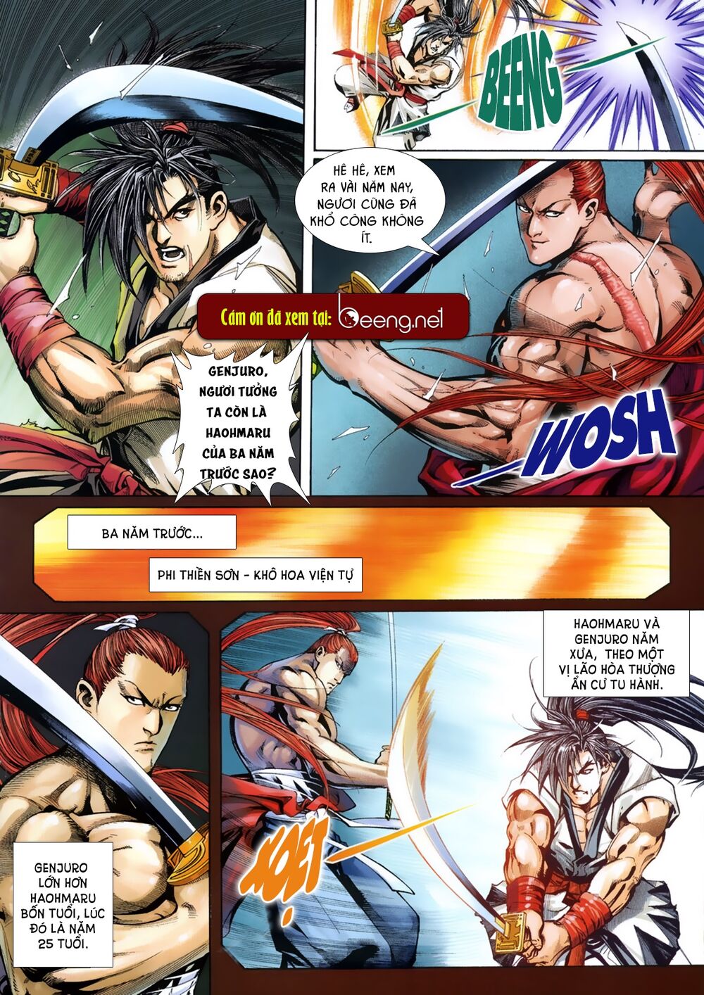 Samurai Shodown Chapter 4 - Trang 0