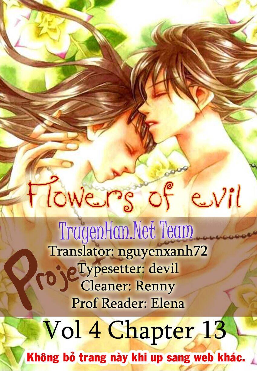 Flowers Of Evil Chapter 13 - Trang 0