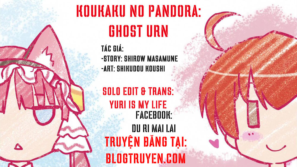 Pandora Trong Vỏ Màu Đỏ Thẫm: Tro Ma Chapter 8 - Trang 0