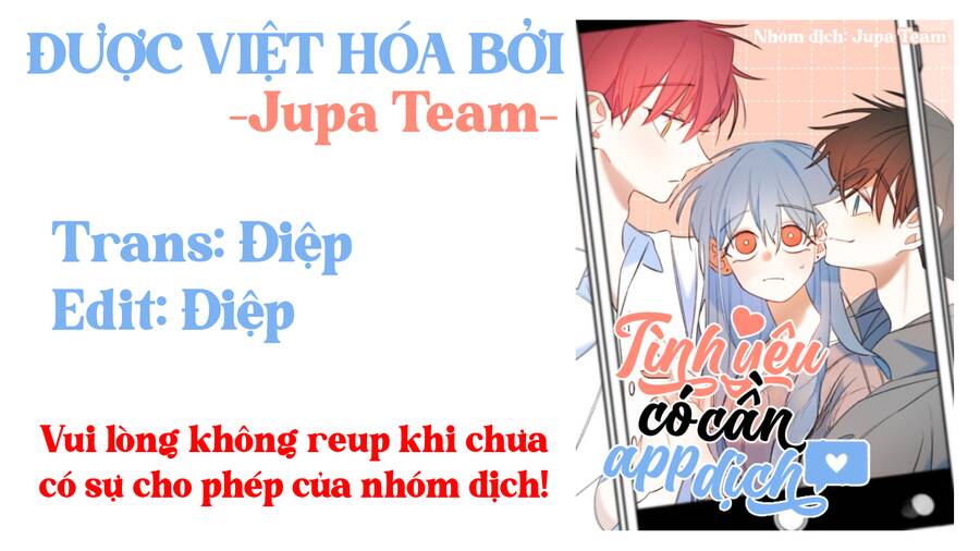 Lời Yêu Thì Cần App Để Dịch Không? Chapter 15 - Trang 0
