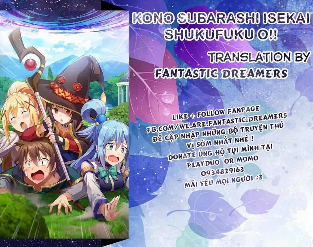 Phước Lành Cho Thế Giới - Ngoại Truyện Megumin Chapter 47 - Trang 0