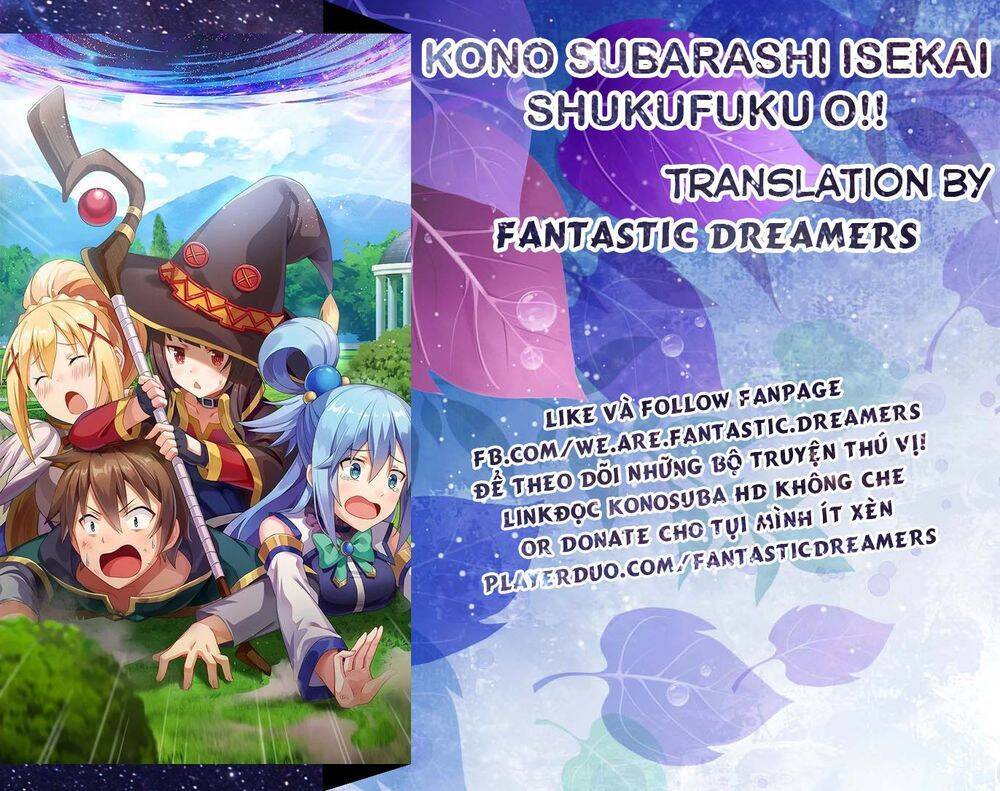 Phước Lành Cho Thế Giới - Ngoại Truyện Megumin Chapter 41 - Trang 0