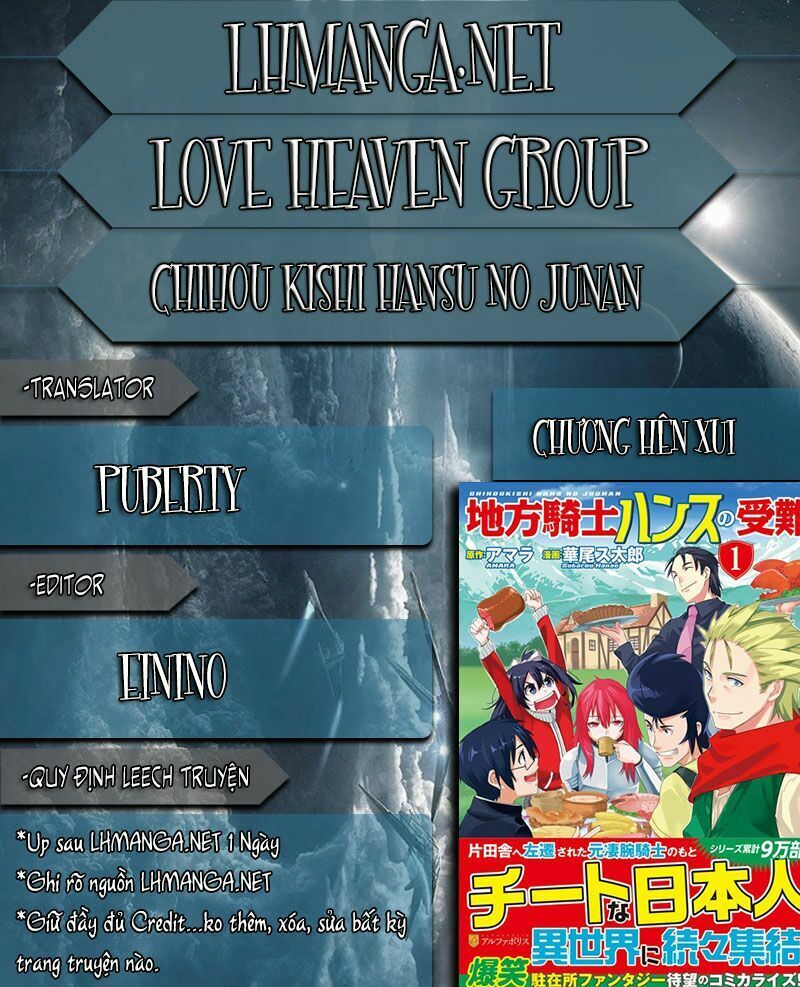 Chihou Kishi Hansu No Junan Chapter 8 - Trang 0