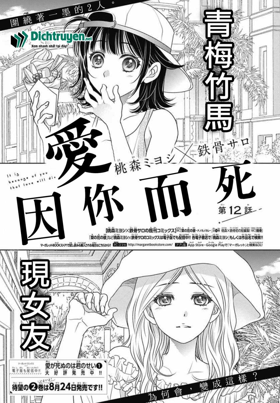Ai Ga Shinu No Wa Kimi No Sei Chapter 12 - Trang 0